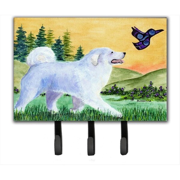 Carolines Treasures Great Pyrenees Leash Holder or Key Hook SS8241TH68 - main